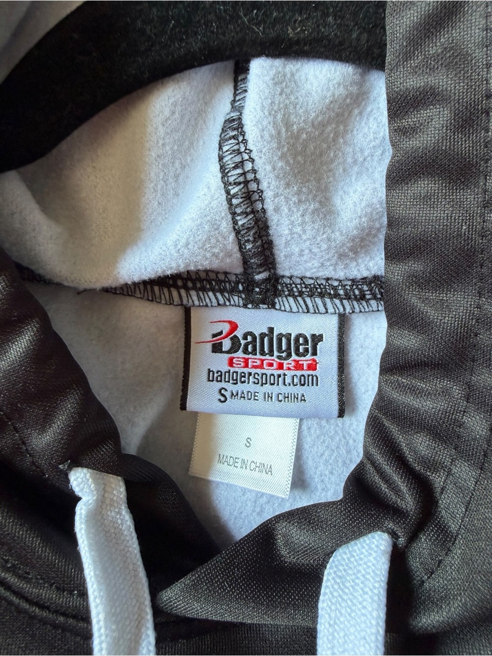 Tusculum University Pioneers Hoodie Small Badger Sport Black Collegiate - Picture 2 of 8